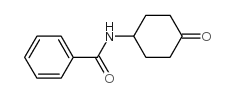 4-Benzamidocyclohexanone structure, CAS 73204-06-5