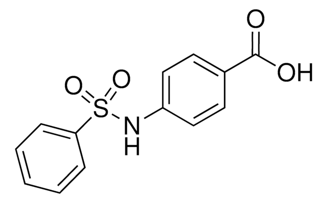 4-Benzenesulfonylaminobenzoic acid structure, CAS 28547-16-2