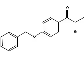 4'-Benzyloxy-2-bromopropiophenone structure, CAS 35081-45-9