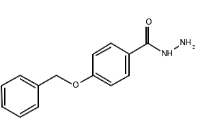 4-Benzyloxybenzhydrazide structure, CAS 128958-65-6