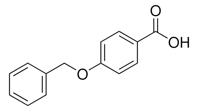 4-Benzyloxybenzoic acid structure, CAS 1486-51-7
