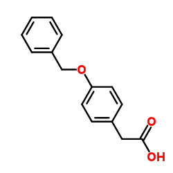 4-Benzyloxyphenylacetic acid structure, CAS 6547-53-1