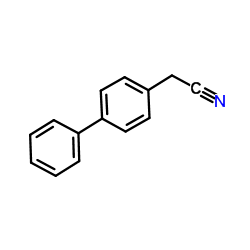 4-Biphenylacetonitrile structure, CAS 31603-77-7