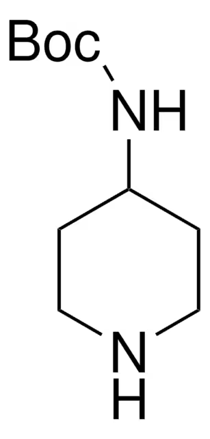 4-Boc-aminopiperidine structure, CAS 73874-95-0
