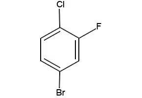4-Bromo-1-chloro-2-fluorobenzene structure, CAS 60811-18-9