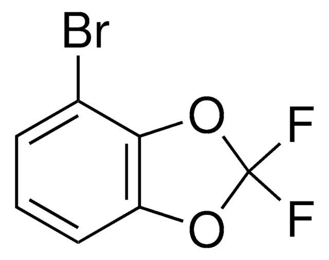 4-Bromo-2,2-difluoro-1,3-benzodioxole structure, CAS 144584-66-7