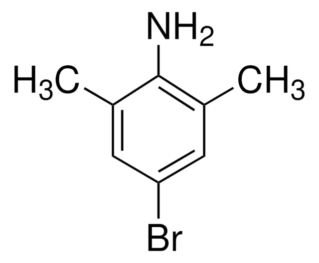 4-Bromo-2,6-dimethylaniline structure, CAS 24596-19-8