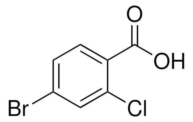 4-Bromo-2-chlorobenzoic acid structure, CAS 59748-90-2