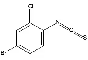 4-Bromo-2-chlorophenyl isothiocyanate structure, CAS 98041-69-1