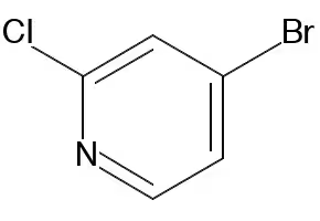 4-Bromo-2-chloropyridine structure, CAS 73583-37-6
