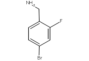 4-Bromo-2-fluorobenzylamine structure, CAS 112734-22-2