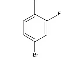 4-Bromo-2-fluorotoluene structure, CAS 51436-99-8
