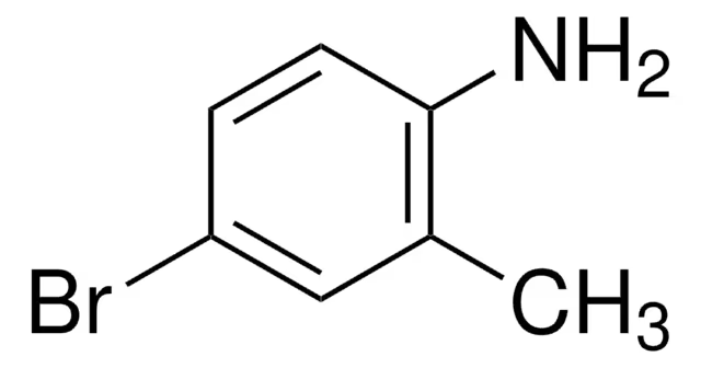 4-Bromo-2-methylaniline structure, CAS 583-75-5