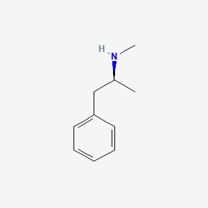 Levmetamfetamine structure, CAS 537-46-2