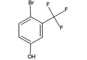 4-Bromo-3-(trifluoromethyl)phenol structure, CAS 320-49-0