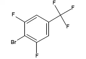 4-Bromo-3,5-difluorobenzotrifluoride structure, CAS 499238-36-7