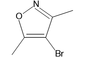 4-Bromo-3,5-dimethylisoxazole structure, CAS 10558-25-5