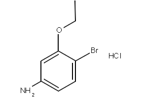 4-Bromo-3-ethoxyaniline hydrochloride structure, CAS 125756-95-8