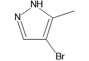4-Bromo-3-methyl pyrazole structure, CAS 13808-64-5