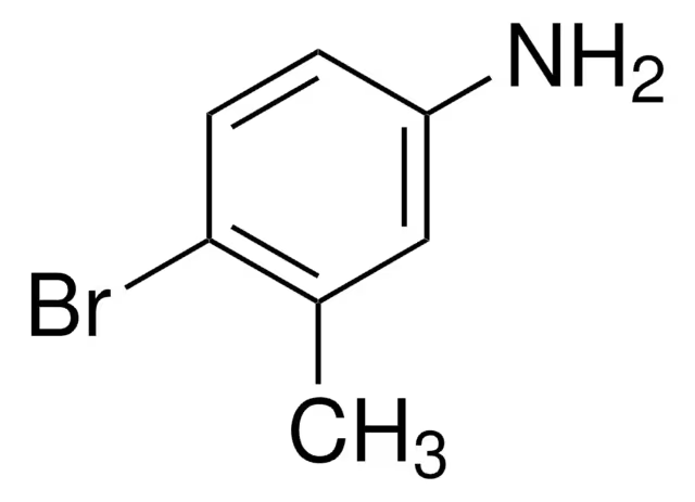 4-Bromo-3-methylaniline structure, CAS 6933-10-4