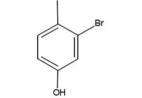 4-Bromo-3-methylphenol structure, CAS 14472-14-1