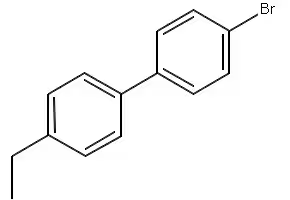 4-Bromo-4'-ethylbiphenyl structure, CAS 58743-79-6