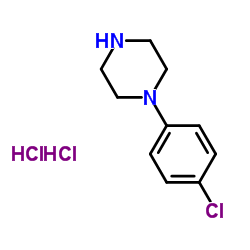 1-(4-Chlorophenyl)piperazine dihydrochloride structure, CAS 38869-46-4
