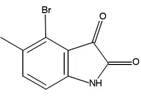 4-Bromo-5-methylisatin structure, CAS 147149-84-6