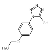 1-(4-Ethoxyphenyl)-5-mercapto-1H-tetrazole structure, CAS 15182-68-0