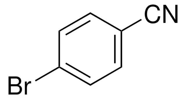 4-Bromobenzonitrile structure, CAS 623-00-7