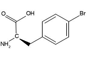 4-Bromo-D-phenylalanine structure, CAS 62561-74-4