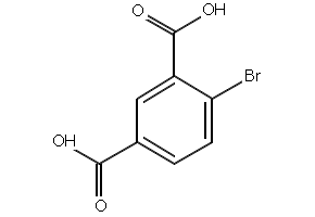 4-Bromoisophthalic acid structure, CAS 6939-93-1