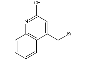 4-Bromomethyl-1,2-dihydroquinolin-2-one structure, CAS 4876-10-2
