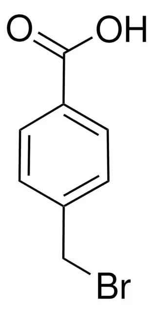 4-Bromomethylbenzoic acid structure, CAS 6232-88-8