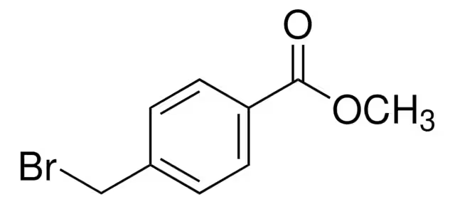 4-Bromomethylbenzoic acid methyl ester structure, CAS 2417-72-3