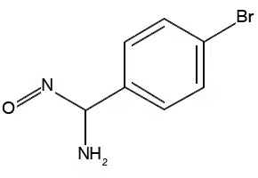4-Bromo-N'-hydroxybenzenecarboximidamide structure, CAS 19227-14-6