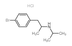 4-Bromo-N-isopropylamphetamine hydrochloride structure, CAS 109971-39-3