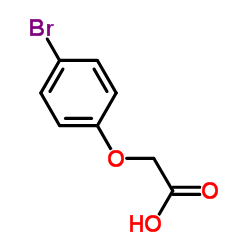 4-Bromophenoxyacetic acid structure, CAS 1878-91-7