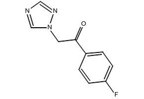1-(4-Fluorophenyl)-2-(1H-1,2,4-triazole-1-yl)ethanone structure, CAS 58905-21-8