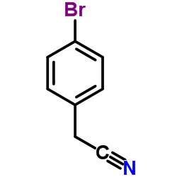 4-Bromophenylacetonitrile structure, CAS 16532-79-9