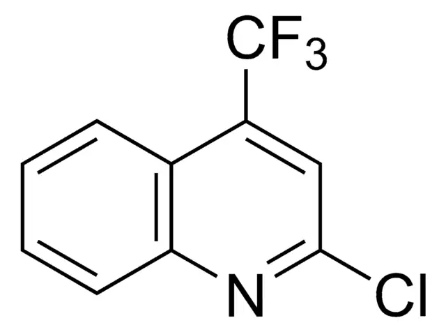4-Chloro-2-(trifluoromethyl)quinoline structure, CAS 1701-24-2