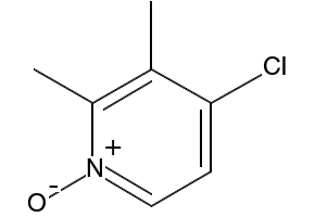 4-Chloro-2,3-dimethylpyridine-N-oxide structure, CAS 59886-90-7
