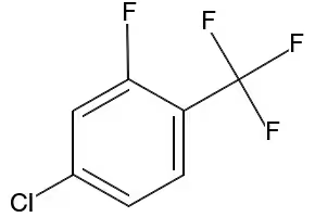 4-Chloro-2-fluorobenzotrifluoride structure, CAS 94444-59-4