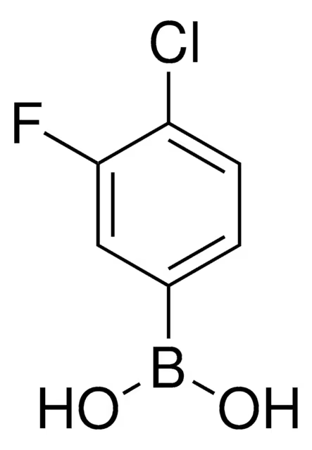 4-Chloro-3-fluorophenylboronic acid structure, CAS 137504-86-0