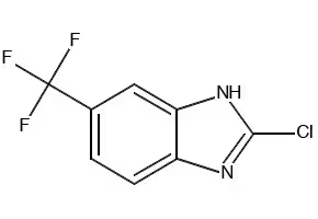 4-Chloro-6-(trifluoromethyl)benzimidazole structure, CAS 175135-13-4