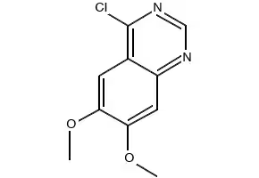 4-Chloro-6,7-dimethoxyquinazoline structure, CAS 13790-39-1