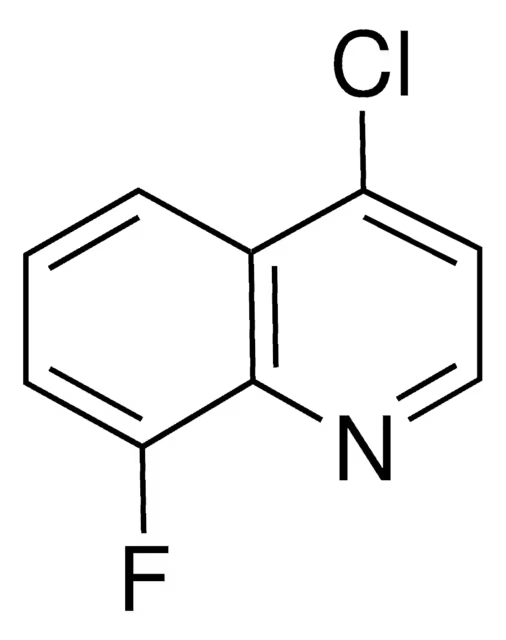 4-Chloro-8-fluoroquinoline structure, CAS 63010-72-0
