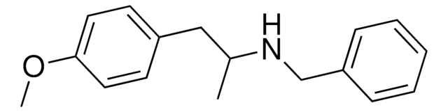 1-(4-Methoxyphenyl)-2-(benzylamino)propane structure, CAS 43229-65-8