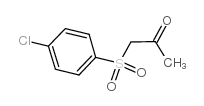 4-Chlorobenzenesulphonylacetone structure, CAS 5000-48-6