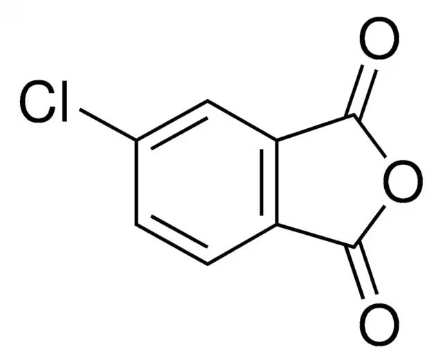 4-Chlorophthalic anhydride structure, CAS 118-45-6